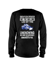 Snow Plow Operator Long Sleeve Tee thumbnail