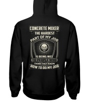 Concrete Mixer Hooded Sweatshirt thumbnail