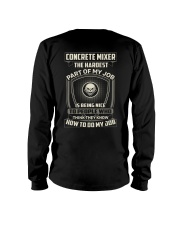 Concrete Mixer Long Sleeve Tee thumbnail