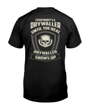 Drywaller Classic T-Shirt back