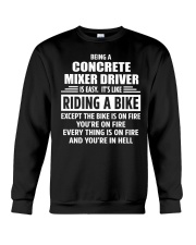 Concrete Mixer Driver Crewneck Sweatshirt thumbnail