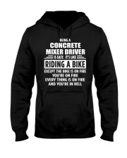 Concrete Mixer Driver Hooded Sweatshirt thumbnail