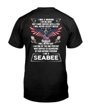 Seabee Classic T-Shirt back