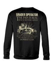 Grader Operator Crewneck Sweatshirt thumbnail