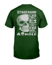 Stagehand Guy Classic T-Shirt back