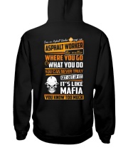 Asphalt Worker Hooded Sweatshirt thumbnail