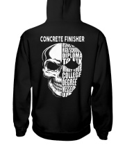 Concrete Finisher Hooded Sweatshirt thumbnail