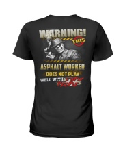 Asphalt Worker Ladies T-Shirt thumbnail