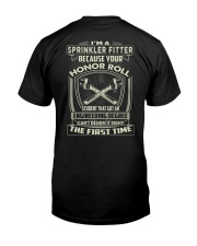 Sprinkler Fitter Classic T-Shirt back