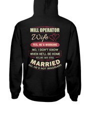 Mill operator Wife Hooded Sweatshirt thumbnail