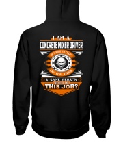 Concrete Mixer Driver Hooded Sweatshirt thumbnail