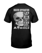 Dozer Operators Classic T-Shirt back