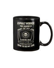 Special Shirt - Asphalt worker Mug thumbnail