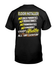 Floor installer Classic T-Shirt back