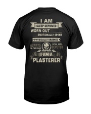 Special Shirt - Plasterers Classic T-Shirt back