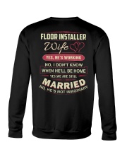 Floor installer wife Crewneck Sweatshirt thumbnail