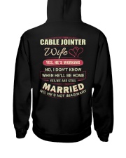 Cable jointer wife Hooded Sweatshirt thumbnail