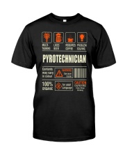 Pyrotechnician Classic T-Shirt front