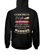 Concrete Wife Hooded Sweatshirt thumbnail