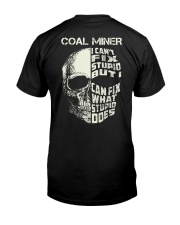 Coal Miner Classic T-Shirt back