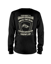 Grader operator Long Sleeve Tee thumbnail