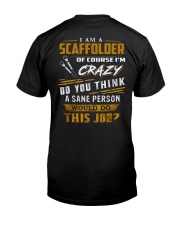 Scaffolders Awesome Classic T-Shirt back