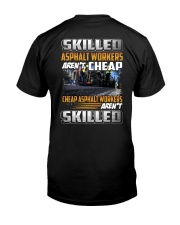 Asphalt Workers Classic T-Shirt back