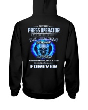 Special Shirt - Press Operator Hooded Sweatshirt thumbnail
