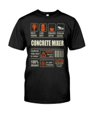Concrete Mixer Classic T-Shirt front