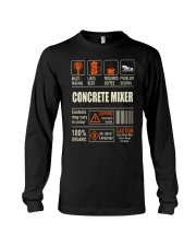 Concrete Mixer Long Sleeve Tee thumbnail