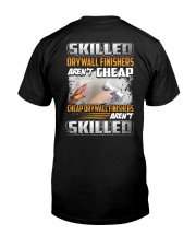 Drywall Finishers Classic T-Shirt back