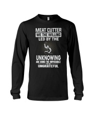 Meat cutter Long Sleeve Tee thumbnail