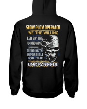Snow Plow Operator Hooded Sweatshirt thumbnail
