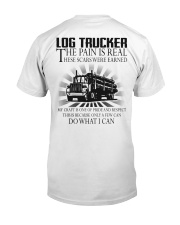 Log trucker Classic T-Shirt back