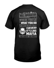 Mill Operator Classic T-Shirt back
