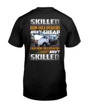 Boom Truck Operators Classic T-Shirt back