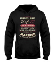 Pipeline wife Hooded Sweatshirt thumbnail