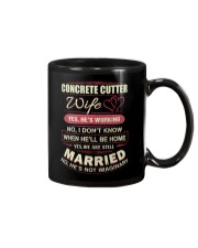 Concrete Cutter wife Mug thumbnail