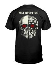 Special Shirt - Mill operator Classic T-Shirt back