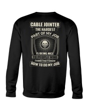 Special Shirt - Cable jointer Crewneck Sweatshirt thumbnail