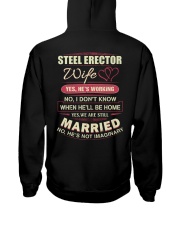 Steel Erector wife Hooded Sweatshirt thumbnail