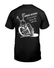 Bobber Builders Association Classic T-Shirt back