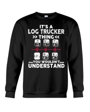 Log trucker Crewneck Sweatshirt thumbnail