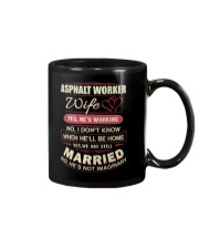 Asphalt Worker Wife Mug thumbnail