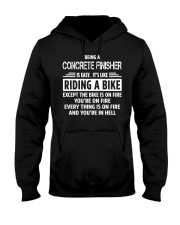 Concrete Finisher Hooded Sweatshirt thumbnail