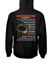 Lighting Technician's Brain Hooded Sweatshirt thumbnail