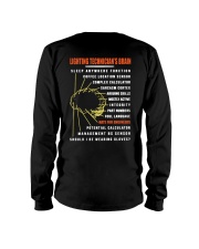 Lighting Technician's Brain Long Sleeve Tee thumbnail