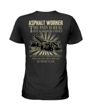 Asphalt Worker Ladies T-Shirt thumbnail