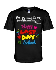 Happy last day of school V-Neck T-Shirt thumbnail