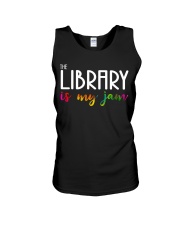 The Library is my Jam Unisex Tank thumbnail